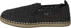 Deconstructed Alpargata Rope Black Lace Leaves - Bild 10