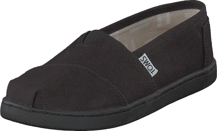 Toms - Alpargata Youth Black Canvas