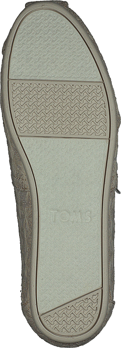 Toms - Alpargata Natural Daisy Metallic