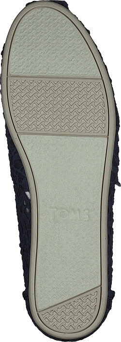 Toms - Alpargata Cadet Blue Lace Leaves