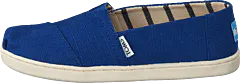 Toms - Alpargata Youth Classic Blue Heritage Canvas