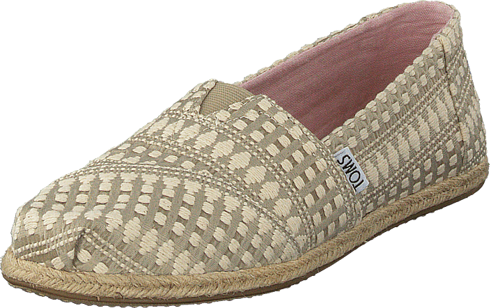 Toms - Alpargata Oxford Tan Diamond Tribal Rope