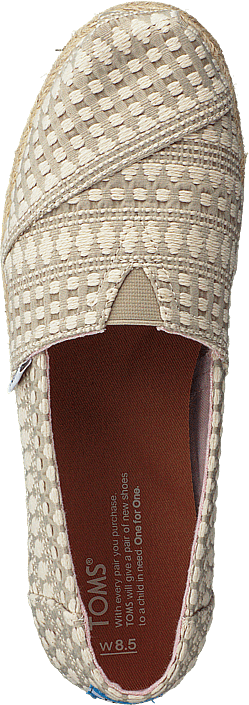 Toms - Alpargata Oxford Tan Diamond Tribal Rope