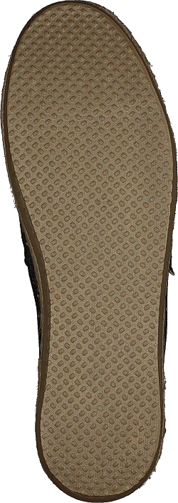 Toms - Alpargata Black Dot Chambray Rope Sole