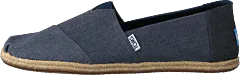 Toms - Alpargata Deep Ocean Linen/rope