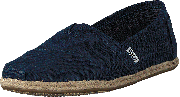 Toms - Alpargata Navy Linen/rope