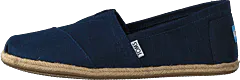 Toms - Alpargata Navy Linen/rope