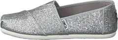 Toms - Alpargata Youth Silver Iridescent Glimmer