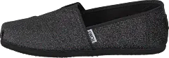 Toms - Alpargata Youth Black Iridescent Glimmer