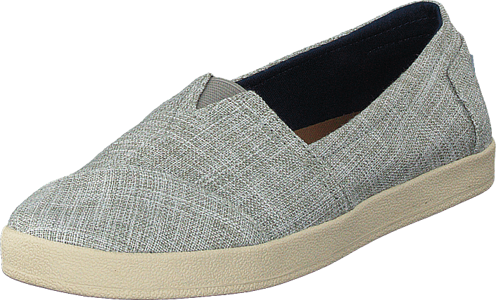 Toms - Avalon Drizzle Grey Metallic Woven