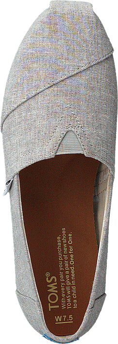 Toms - Alpargata Drizzle Grey Slub Chambray