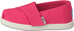 Toms - Alpargata Tiny Bubblegum Pink Canvas