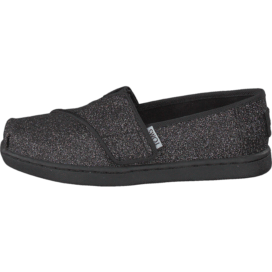 Alpargata Tiny Black Iridescent Glimmer