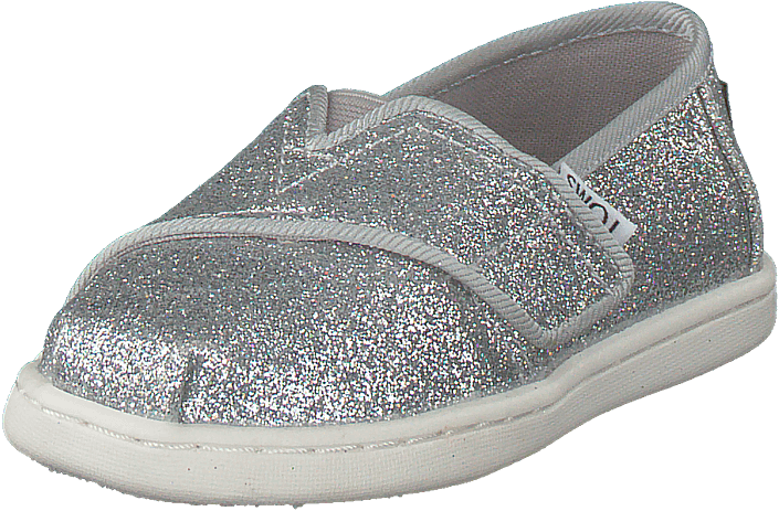 Toms - Alpargata Tiny Silver Iridescent Glimmer