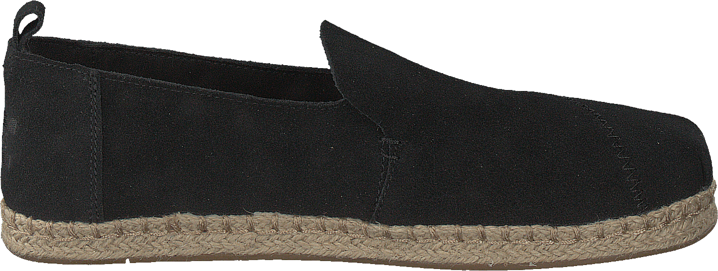 Deconstructed Alpargata Rope Black Suede - Bild 2