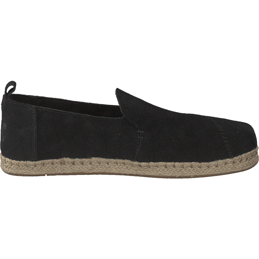 Deconstructed Alpargata Rope Black Suede - Bild 2