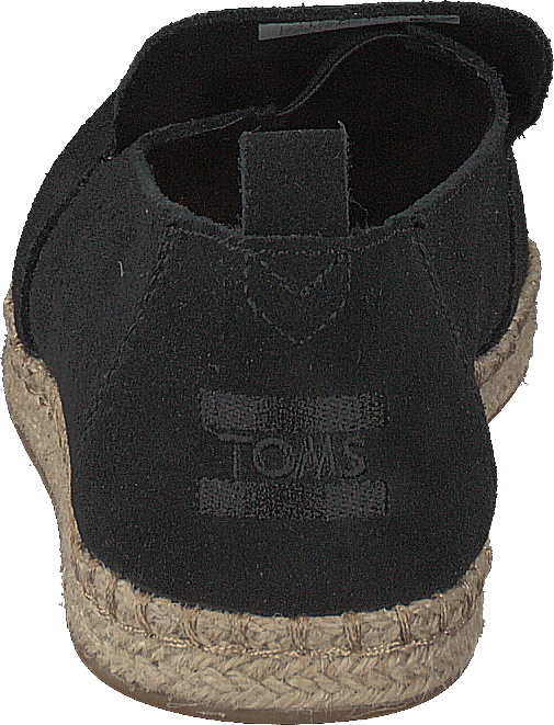 Deconstructed Alpargata Rope Black Suede - Bild 5