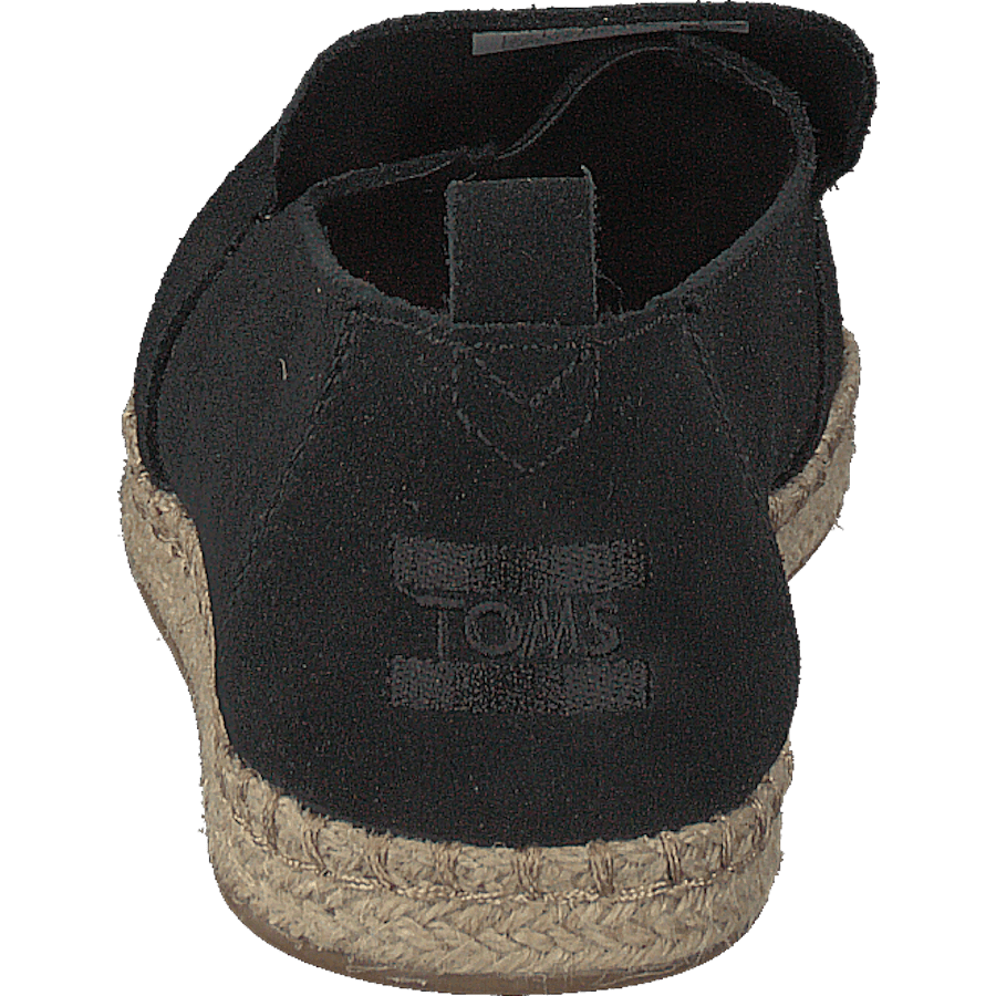 Deconstructed Alpargata Rope Black Suede - Bild 5