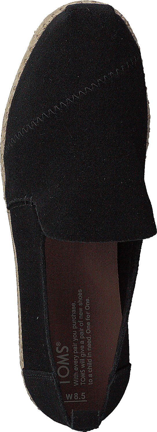 Deconstructed Alpargata Rope Black Suede - Bild 6