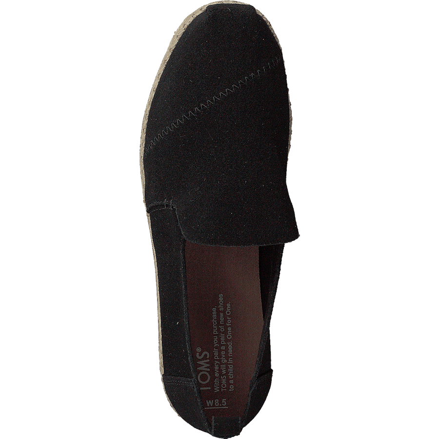 Deconstructed Alpargata Rope Black Suede - Bild 6