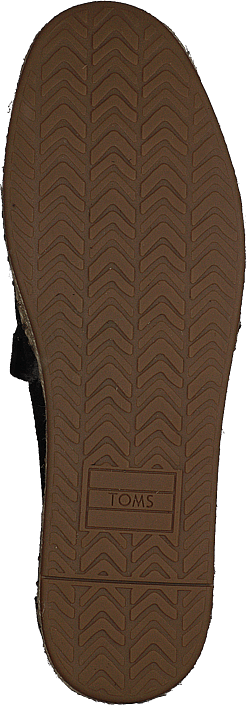 Toms - Deconstructed Alpargata Rope Black Suede