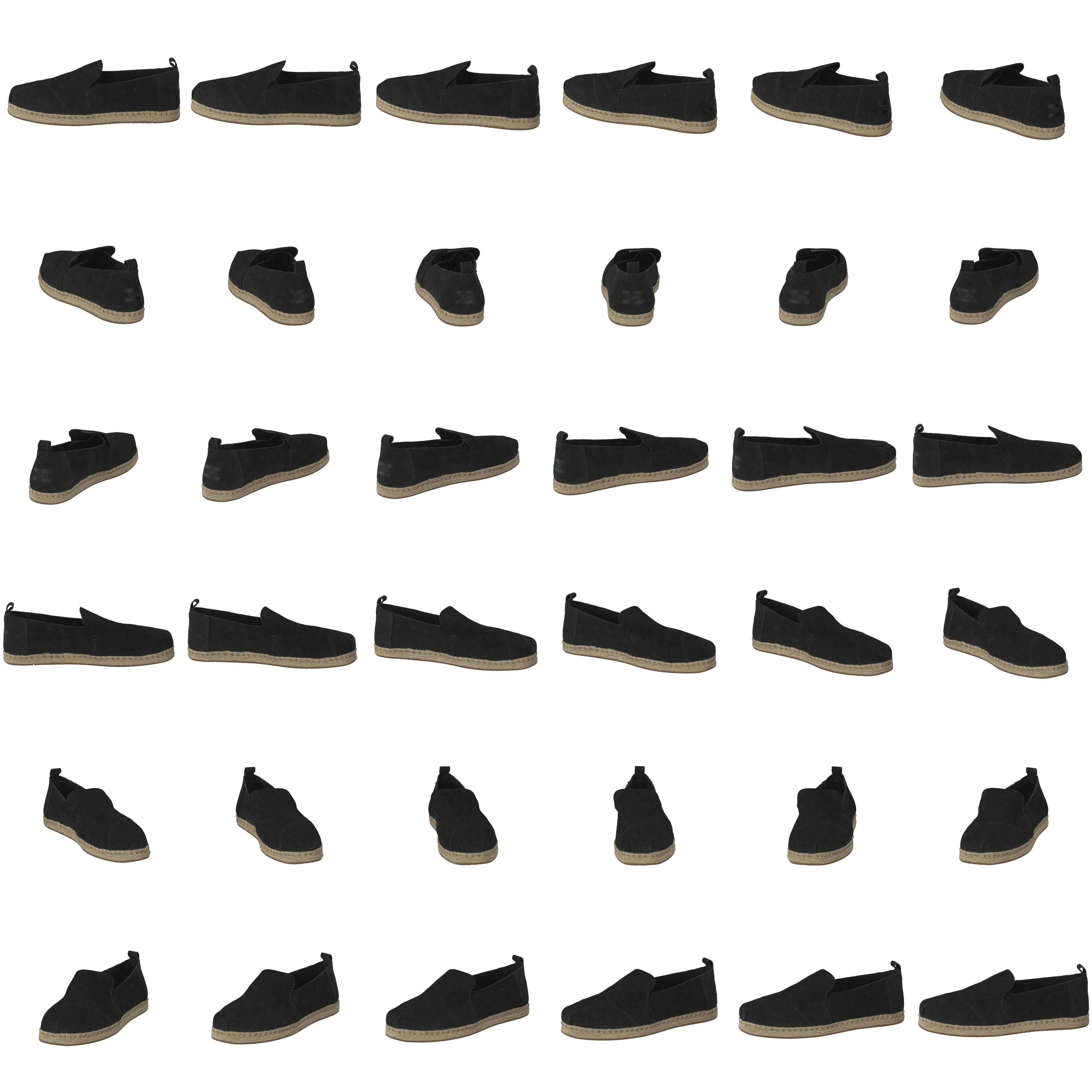 Deconstructed Alpargata Rope Black Suede - Bild 8