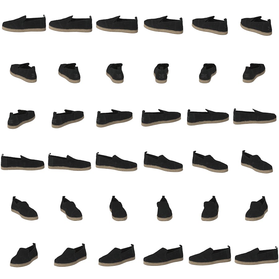 Deconstructed Alpargata Rope Black Suede - Bild 8