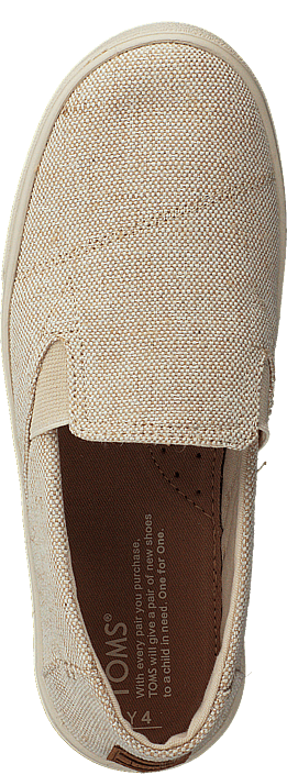 Toms - Luca Youth Natural Metallic Jute