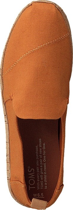 Toms - Deconstructed Alpargata Cork Saffron Hemp
