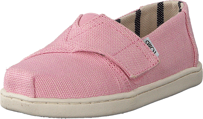 Toms - Alpargata Tiny Powder Pink Heritage Canvas