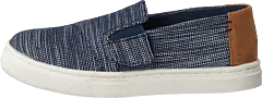 Toms - Luca Tiny Navy Striped Chambray