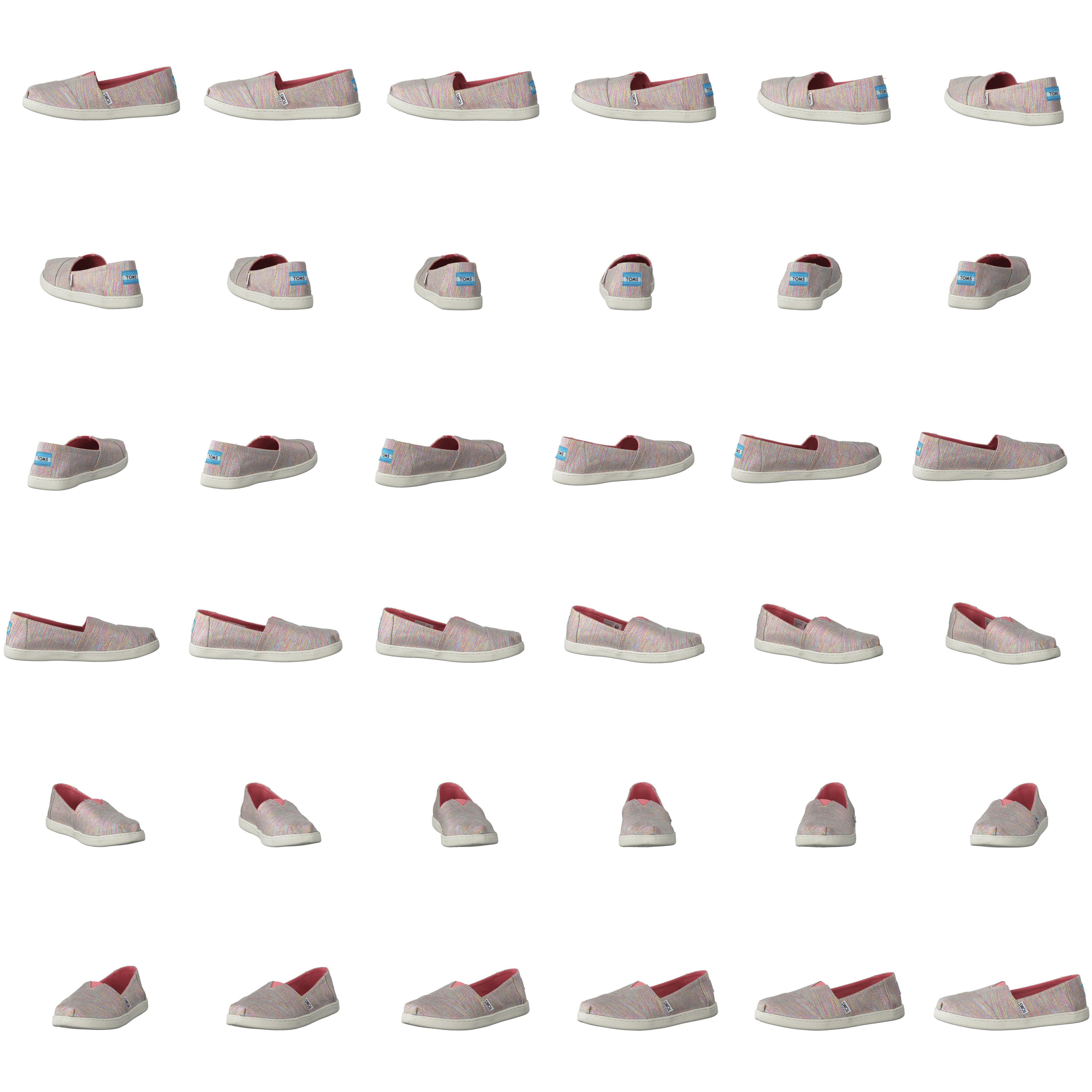 Alpargata Youth Pink Multi Twill Glimmer - Bild 8