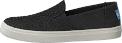 Toms - Luca Youth Black Basketweave