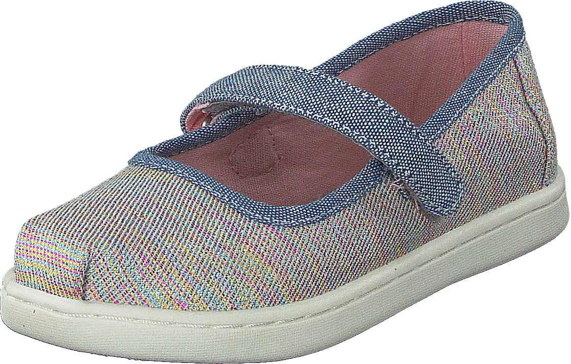 Mary Jane Tiny Pink Multi Twill Glimmer - Bild 3