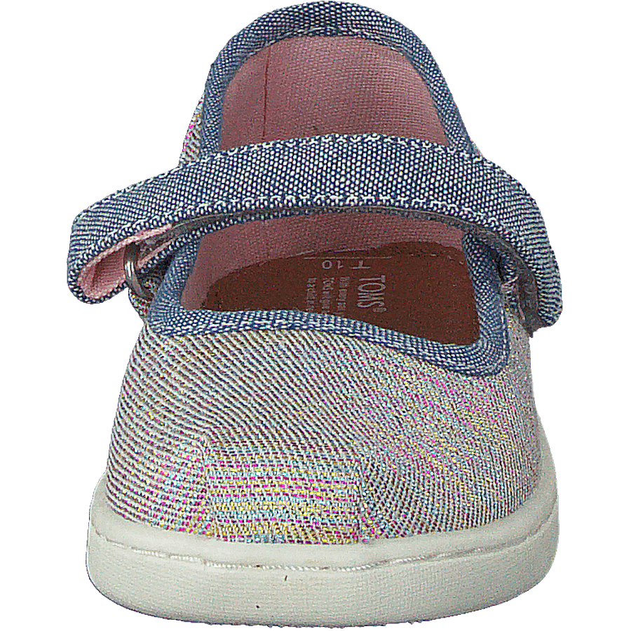 Mary Jane Tiny Pink Multi Twill Glimmer - Bild 4
