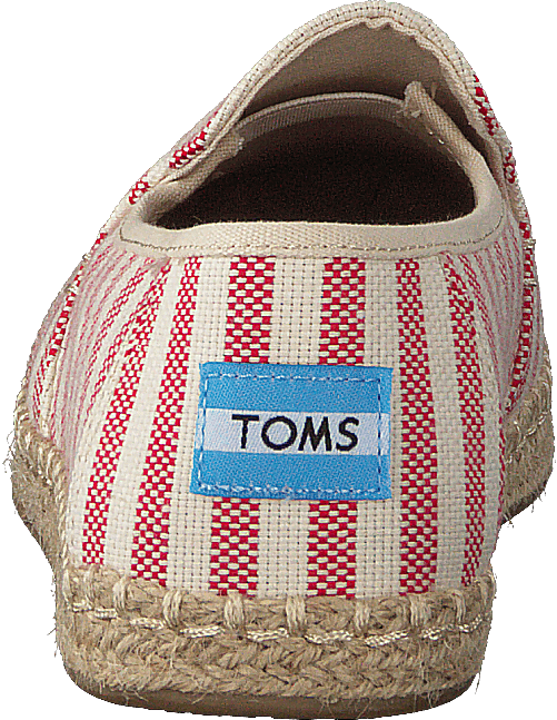 Deconstructed Alpargata Rope Red Woven Stripe - Bild 5