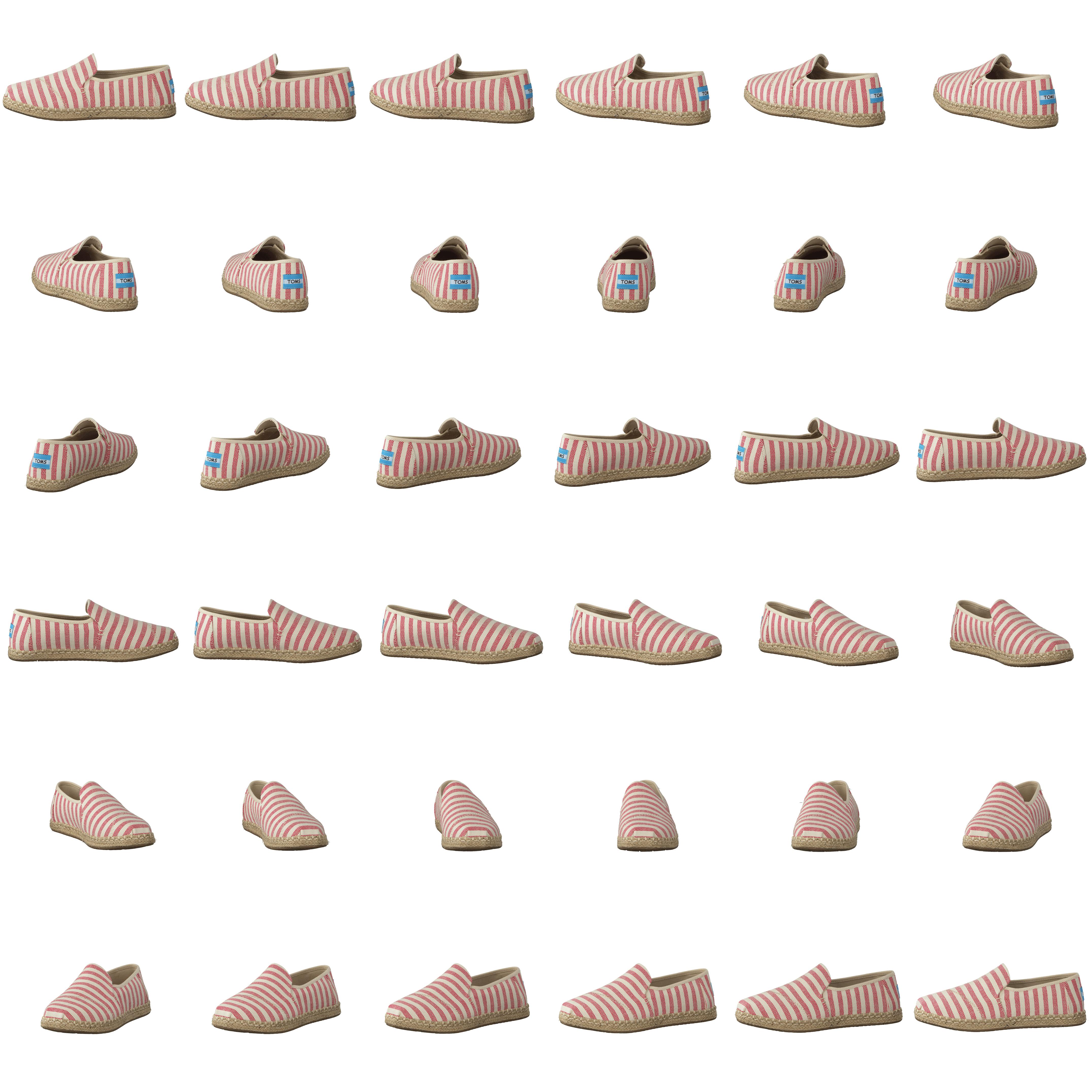 Deconstructed Alpargata Rope Red Woven Stripe - Bild 8