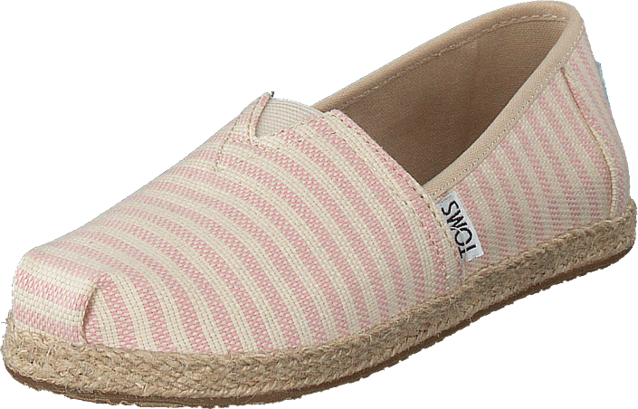 Toms - Alpargata Youth Blossom Woven Stripe Rope Sole