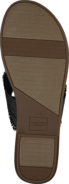 Toms - Viv Black Textured Chambray