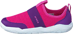 Crocs - Swiftwater Easy-on Shoe K Candy Pink/amethyst