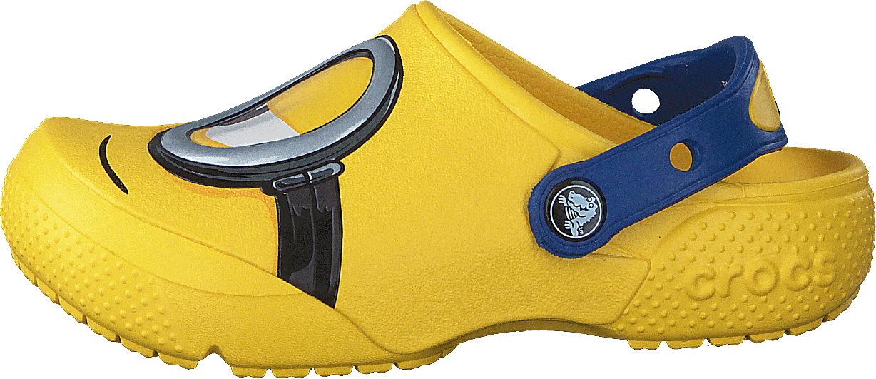Crocsfunlab Minions Clog Yellow, Unisex, Schoenen, Sandalen en Sloffen, sandalen, Blauw/Geel, EU 25/26