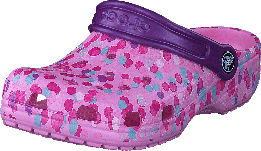 Classic Graphic Clog K Carnation