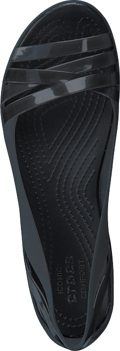 Crocs - Isabella Jelly Ii Flat W Black/black
