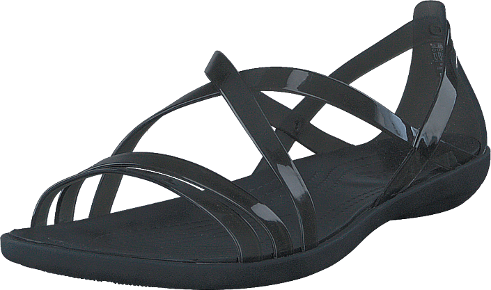 crocs isabella strappy sandal black