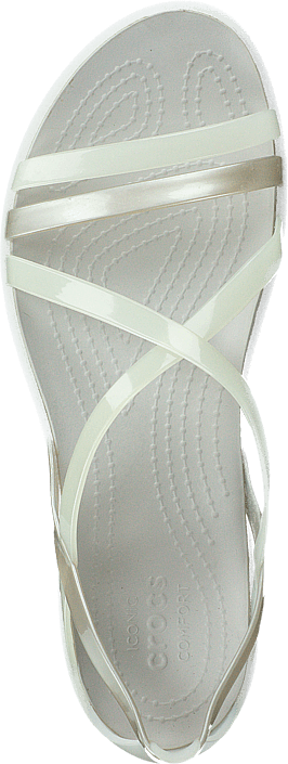Crocs - Isabella Strappy Sandal Oyster/pearl White