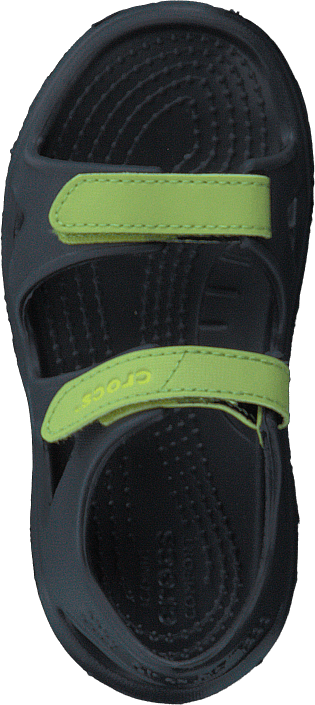 Crocs - Swiftwater River Sandal K Black/volt Green