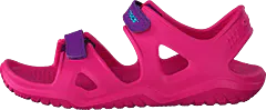 Crocs - Swiftwater River Sandal K Paradise Pink/amethyst
