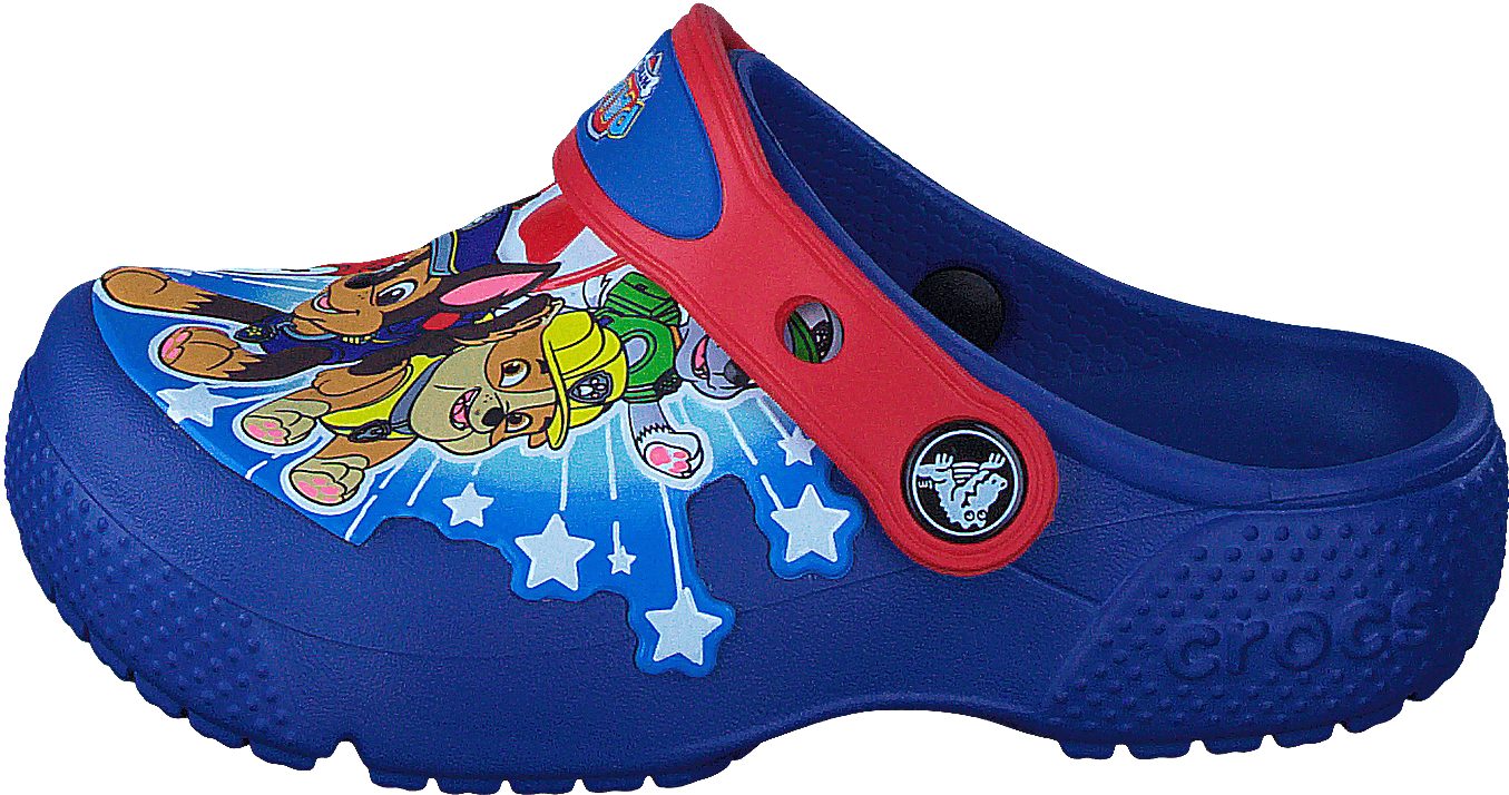 Funlab Paw Patrol Clogs Ps B Blue Jean, Unisex, Schoenen, Sneakers, Sneakers, Blauw, EU 24/25