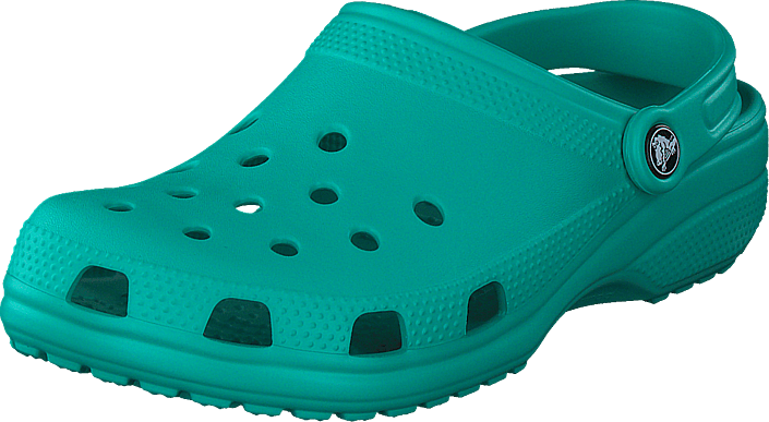 tropical teal crocs