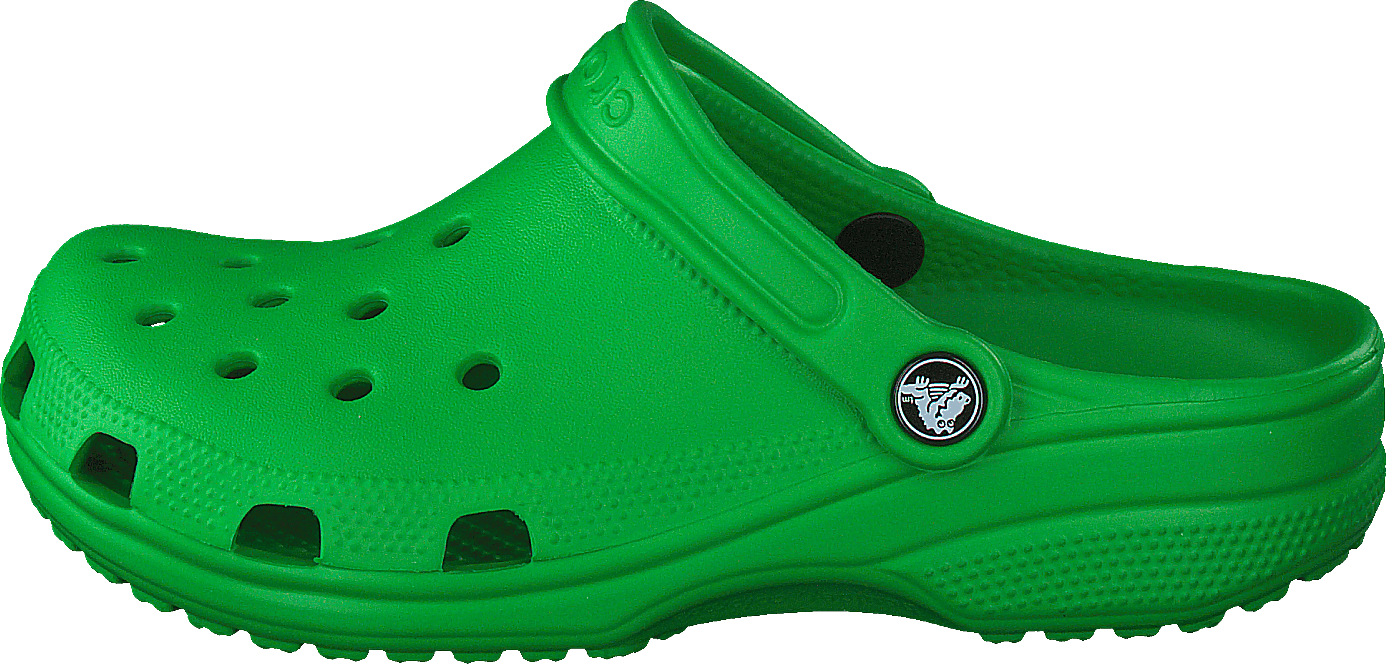 Classic Clog Kids Grass Green, Unisex, Buty, Sandały i Klapki, sandały, Pływanie, Zielony, EU 29/30